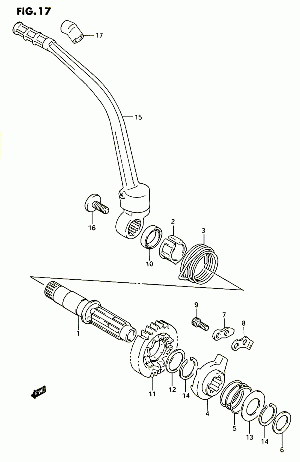 17-Käynnistinpoljin