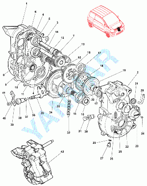 060-Vaihteisto Yanmar