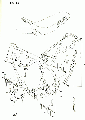 16-Runko, Istuin