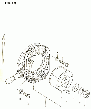 13-Vauhtipyörä, alakäämi