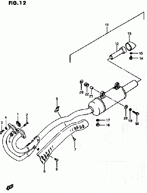 12-Pakoputkisto