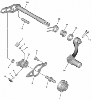 19-Vaihdepolkimen akseli