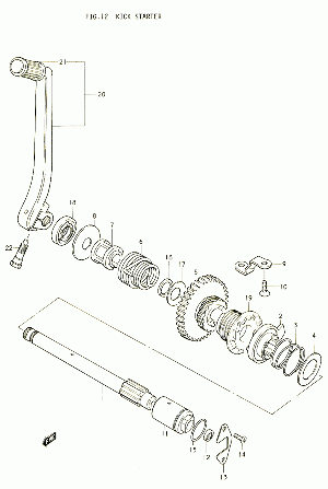 12-Käynnistyspoljin