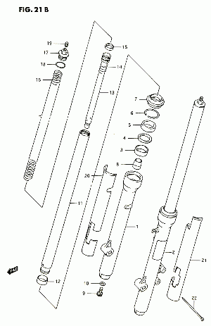 21B-Etuhaarukka L, M, N