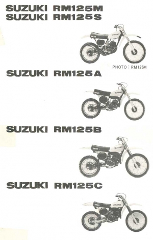 RM-125 A,B,C 1976-1978