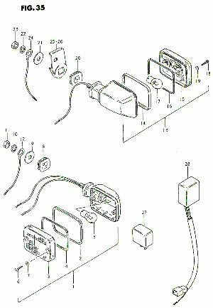 35-Suuntavalot, -rele