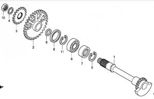 E16A-Tasapainoakseli