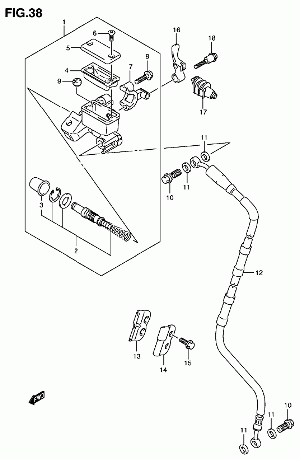 37-Etujarrupääsylinteri, etujarruletku