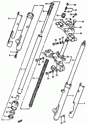 27-Etujousitus, ohjauspylväs, -laakerit