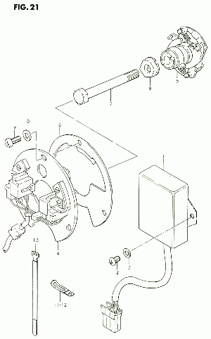 21-CDI, sytytys