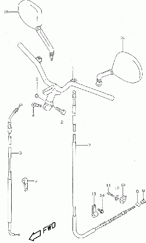 78-Ohjaintanko, vaijerit