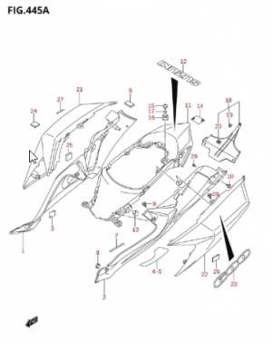 445A-Rungon katteet