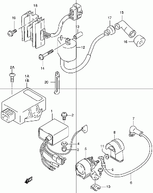 21-CDI, sytytyspuola, lataussäädin