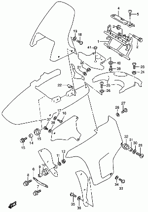 68-Etukate, katteenlasi, sivumuovit, tarrat