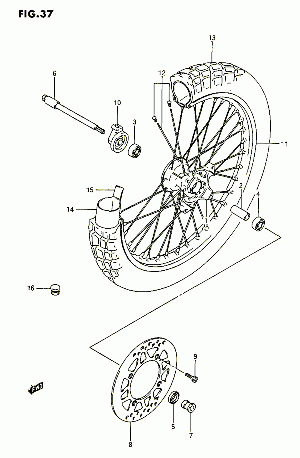 37-Etupyörä