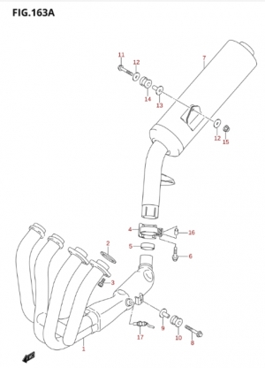 163A-Pakoputkisto