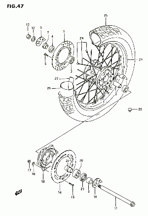 47-Takapyörä