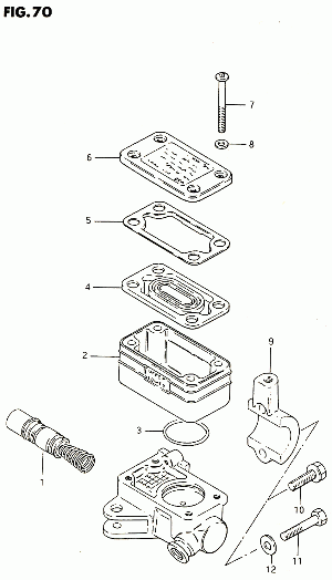 70-Etujarrusylinteri