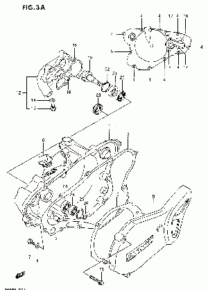 03A-Moottorin posket  K,L,M,N