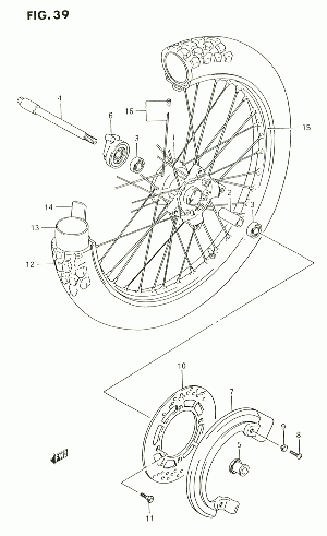 39-Etupyörä