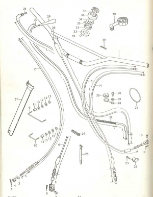 47-Ohjaintanko, vaijerit 1975-1978