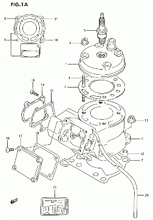 01A-Sylinteri, kansi K