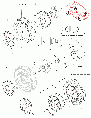 056-Pyörät, navat