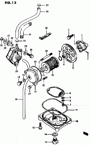 13-Öljyn suodin 