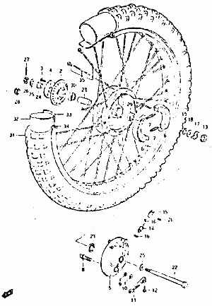 36-Etupyörä