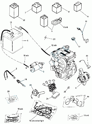 038-Akku, sähkölaitteet