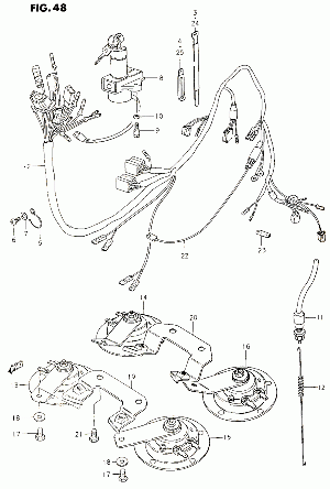 48-Johtosarja, virtalukko