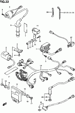 22-Johtosarja, sähköt