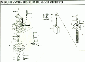 VM38-103 Kumikurkku Kaasutin