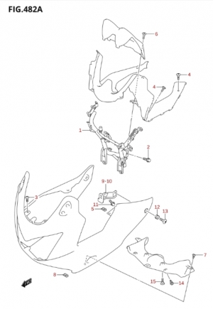 482A-Katteen asennus