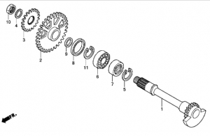 E16A-Tasapainoakseli