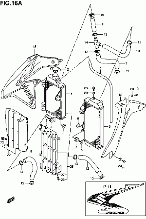 16A-Jäähdyttimet, suojamuovit