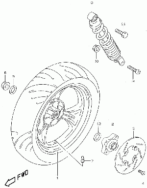 98-Takapyörä