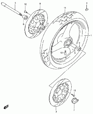 73-Etupyörä