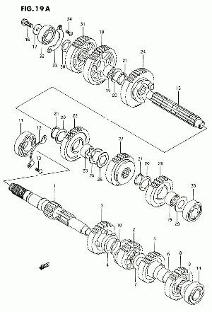 19A-Vaihteisto 91-92