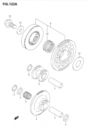 122A-Starttikytkin