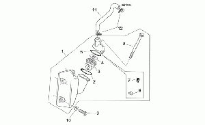 Oil breather valve