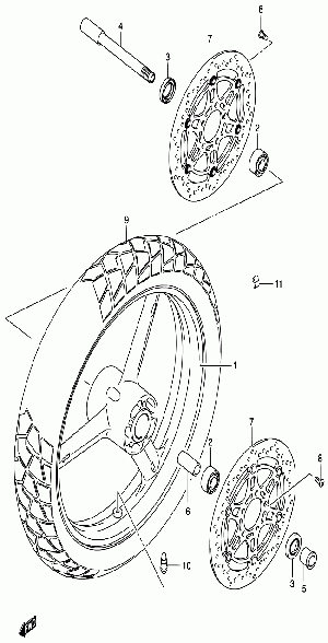 66-Etupyörä