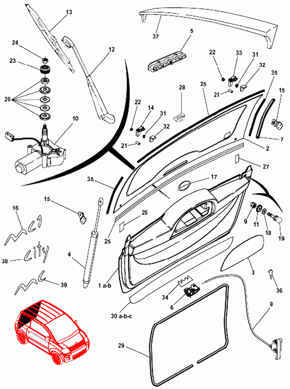 MicroCar mallikoht. osat