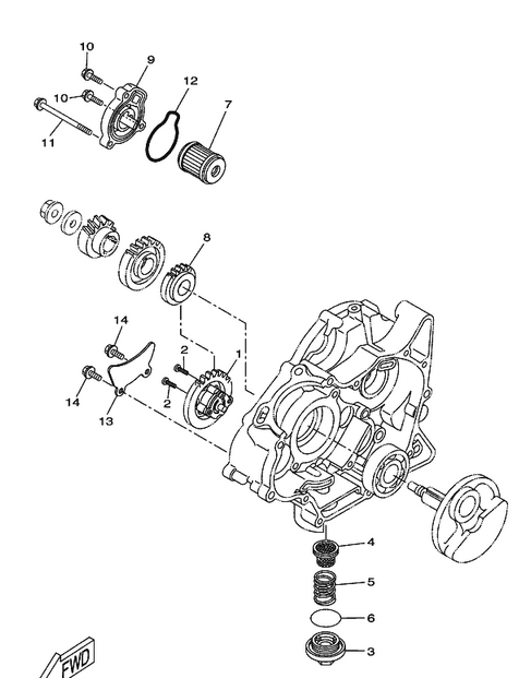 YZF 125 Mallit