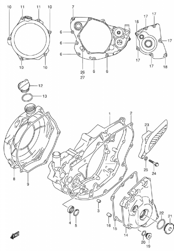 RMZ 250 Alkuperäisluettelot