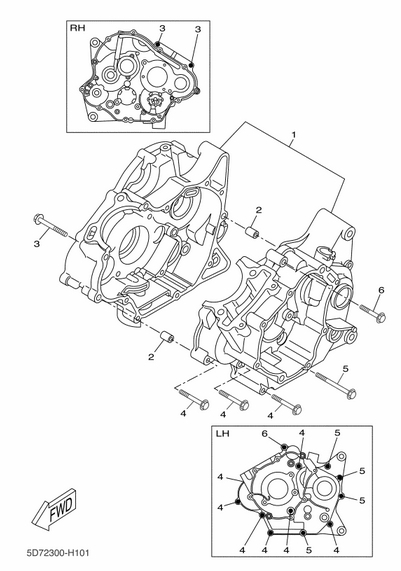 YZF 125 Mallit