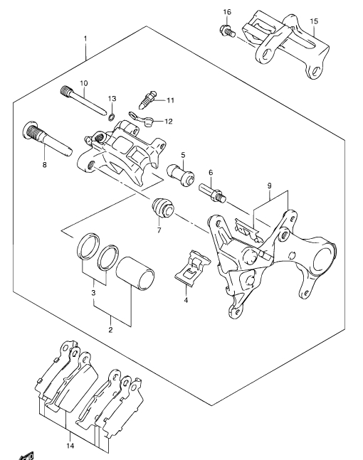 RMZ 250 Alkuperäisluettelot