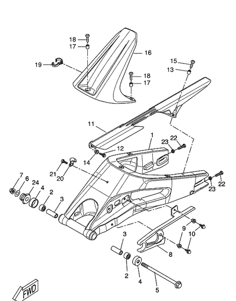 YZF 125 Mallit