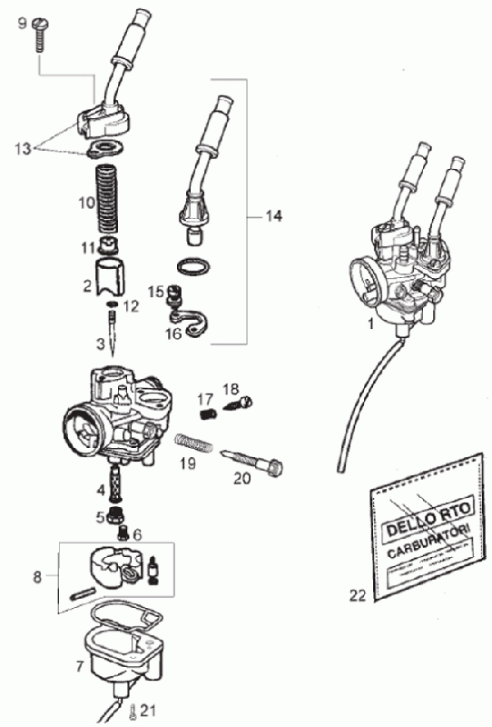 50 cc Enduro mallisto