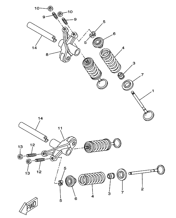 WR 125 Mallit